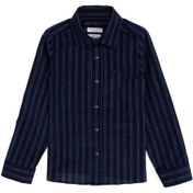 Resim U.s. Polo Assn. Erkek Çocuk Lacivert Gömlek Desenli 50293507-vr033 Lacivert 