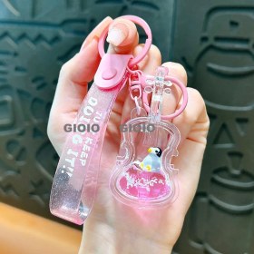 Resim Silver1 Yeni Sevimli Çizgi Film Işıklı Işık Kulomi Büyük Kulak Köpek Hediye Kutusu Anahtarlık Araba Okul Çantası Dıy Kolye Hediye (Yurt Dışından) 