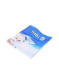 Resim Raru S.p.q.o.r Plaj Havlusu Abzu Mavi Mavi 