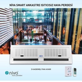 Resim Niva Smart Isıtıcısız Kaset Tip 140 Cm Hava Perdesi 