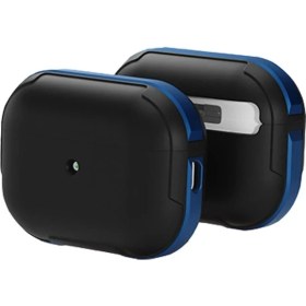 Resim İlkyaz Fashion Apple Airpods Pro 2 (2.nesil) Mo-A8 Armor Kılıf - Lacivert 