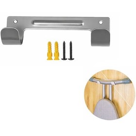 Resim Microcase Duvara Monte Ütü Ve Eşya Askılığı Al5441 Gri 