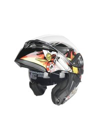 Resim Rhkc 902 Çene Açılır Vizörlü Kask İskelet Renkli 