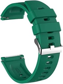 Resim Microsonic Samsung Galaxy Watch 46mm için Kordon, Silicone RapidBands Koyu Yeşil [Galaxy Watch 46mm ile Uyumlu Kordon - Koyu Yeşil] 