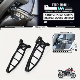 Resim For BMW R1200GS R1250GS F800GS F650GS S1000XR G310GS G310R Motosiklet Ön Arka Koruyucu Kapak Metal Braketi 