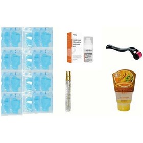 Resim Shilibao High Prime Collagen Ampul Mist 50 ML + Altın Kolajen Serum 15 ML + Dermaroller + Peeling + Steril Pouch 20'li 