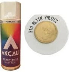 Resim Akçalı Altın Yaldız Sprey Boya 400ml (Altınyaldız) 