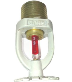 Resim Atg Non Ul 68 C Kırmızı 1/2 SR Sarkık Tip Yangın Sprink Beyaz 