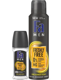 Resim Fa Freshly Free Misket Limonu & Zencefil Deosprey 150 Ml + Roll-on 50 Ml 