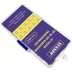 Resim Globalbloom 50 Parça To-220 Darlington Transistör Seti Tıp102 Tıp105 Tıp107 Tıp112 Tıp120 Tıp122 Tıp125 Tıp127 Tıp142 Tıp147 