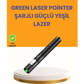Resim Marsilyan 5000MW Yeşil Lazer Pointer Profesyonel Uzun Menzilli 