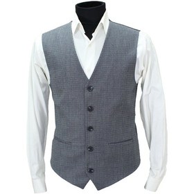 Resim Mentor Regalo Erkek Yelek V Yaka Lacivert Gri 50598 