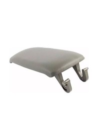 Resim Audi A6 C5 2000-2004 Kol Dayama Kolçak Kapağı Gri Deri 