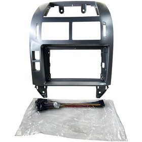 Resim Ww Polo 2004-2011 9'' Multimedya Çerçevesi Yüksek Kalite 9" 