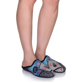 Resim Twigy Dogy Kadın Ev Terliği Siyah 36/41 