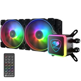 Resim COUGAR CGR-AQUA ARGB 240MM LIQUID COOLER SIVI SOĞUTMA İŞLEMCİ 