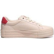 Resim Calvin Klein Kadın Pembe Logolu Sneakers Pembe 