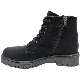 Resim Sdf 45-22 Yağlı Deri Trend Fashion Kadın Bot Siyah 