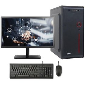 Resim Canar DESKTOPPC06 Core 2 Duo E7400 4 GB 120 GB SSD 18.5" Free Dos Masaüstü Bilgisayar 