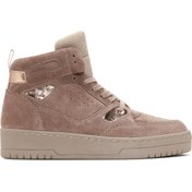 Resim Kadın Vizon Süet Deri Bilekli Sneaker Derimod