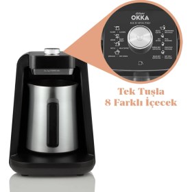 Resim Arzum OK0020 - Okka Rich Spin Pro Türk Kahvesi Makinesi - Krom 