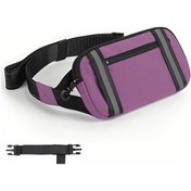 Resim Koşu Çantası Binicilik Çantası Bel Çantası Kemer Çantası Açık Hava Spor Çantası Göğüs Çantası Motosiklet Çantası Cep Telefonu Saklama Çantası E Mor Mor 