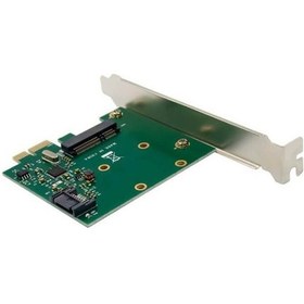 Resim PCI E Sata Msata Adaptör Kart Msata için 3 0 Masaüstü Ssd Kartı 