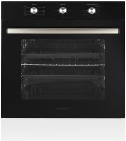 Resim Alveus Emirgan ALV MFA 614 - ALV GLS 640 Siyah Ankastre Set 