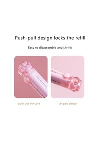 Resim Pati Silgi Pvc Kırtasiye Hediyelik Gift Kedi Pençe Pembe Kurşun 