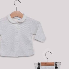 Resim Puantiye Desenli Bebek Pijama Takımı | Mavi 