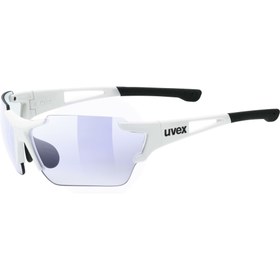 Resim Uvex Sportstyle 803 Race V Bisiklet Gözlüğü - Beyaz / Mavi 