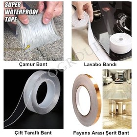 Resim Çamur - Lavabo - Çift Taraflı - Fayans Arası Bant Çeşitleri (478491714) 