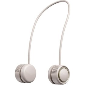 Resim Eller Serbest Boyun Fanı Usb Şarj Edilebilir Giyilebilir 4489 Bej 