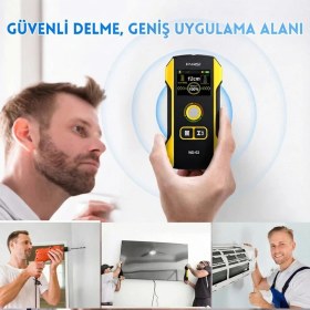 Resim Fnirsi WD-02 Metal Dedektörü Duvar Tarayıcı 