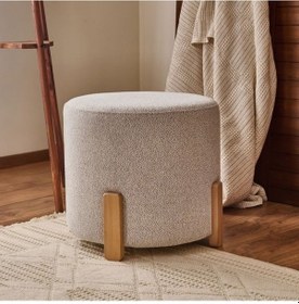 Resim Just Home Puffy Puf - Gri - 44x50x50 Cm Gri 