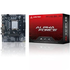 Resim Arktek AK-H610M EG Intel LGA1700 2xDDR4 Micro ATX Anakart 
