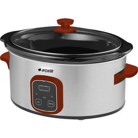 Resim Arçelik K 1293 Gurme Slow Cooker Buharlı Pişirici Arçelik