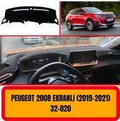 Resim PEUGEOT 2008 2019-2021 ÖN GÖĞÜS / PANEL / TORPİDO KORUMASI - KILIFI - HALISI 