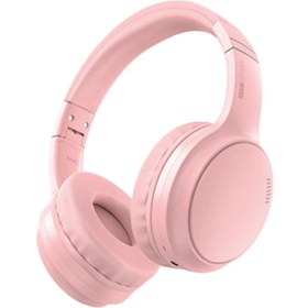 Resim Karler Bass Krh4 Aktif Gürültü Engelleyici Özellikli Kafaüstü Kablosuz Bluetooth Kulaklık - Pembe 11 