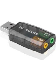 Resim Molıx Harici Ses Kartı 3D Sound 5.1 USB Mikrofon Adaptörü 3.5mm MX-2160 