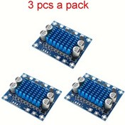 Resim 3 adet TPA3110 XH-A232 30W+30W 2.0 Kanal Dijital Stereo Ses Güç Amplifikatörü Kartı DC 8-26V 3A 