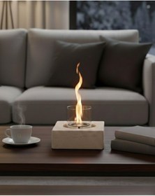 Resim Reyo Stove Selen Masaüstü Bioethanol Şömine 