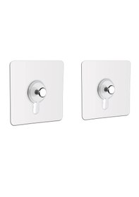 Resim Yapışkanlı Hanger Banyo Mutfak Eşya Vb.askılık Al4465 2 Adet Şeffaf 
