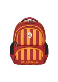 Resim Galatasaray Lisanslı Çubuklu Okul Çantası Sırt Çantası Kod:25539 Orijinal Çok Renkli 