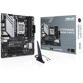 Resim ASUS Prime B650m-a Wıfı Iı Amd B650 Soket Am5 Ddr5 6400(oc)mhz Matx Gaming (oyuncu) Anakart 