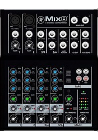 Resim Mackie Mix8 8 Kanal Deck Mikser 