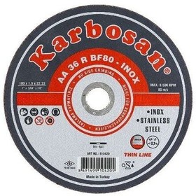 Resim Karbosan İnox Kesici 3 Adet 180x3x22mm 
