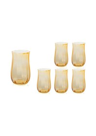 Resim Mikasa Moor Orange 6lı Meşrubat Bardağı P342.117273 Turuncu 