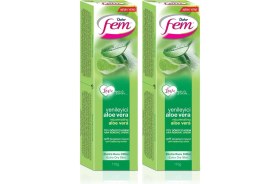 Resim Doğal Aloe Vera Tüy Dökücü Krem 110G X2, Nazik ve Etkili Bakım Sağlar 