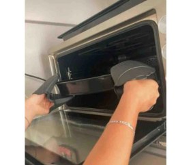 Resim CKM Silikon Silikon Fırın Eldiveni 2li Vak Vak Seti 